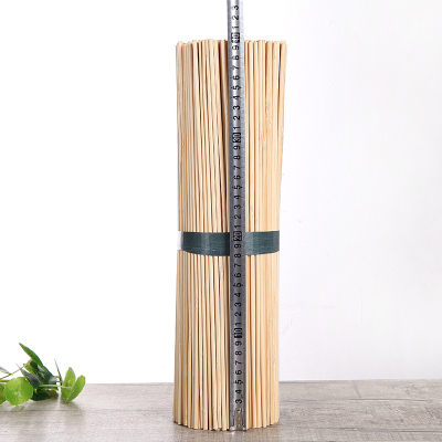 [两头平 500根40cm*4.0mm]竹签批发平头棉花糖扎花薯塔手工DIY