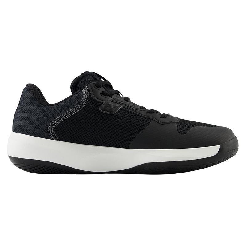 新百伦(New Balance)NewBalance女款网球鞋轻便透气B宽度黑白色运
