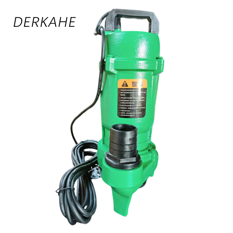 DERKAHE WQD铁壳小型污水泵 WQD5-15-0.75NF 台高清大图