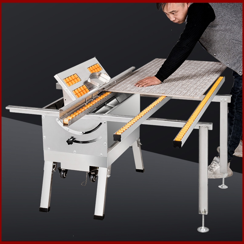 阿斯卡利瓷砖倒角机45度无尘切割机直切倒角两用一体机台式推刀水