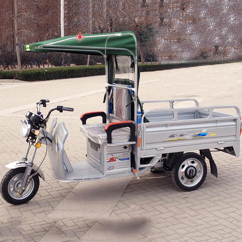 户外 电动三轮车棚子 户外骑行山轮车遮阳棚雨保暖挡雨棚可折叠加大