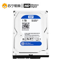 西部数据（WESTERN DIG） WD 蓝盘 1TB SATA3 6Gb/s 7200转64M 3.5英寸台式机械硬盘