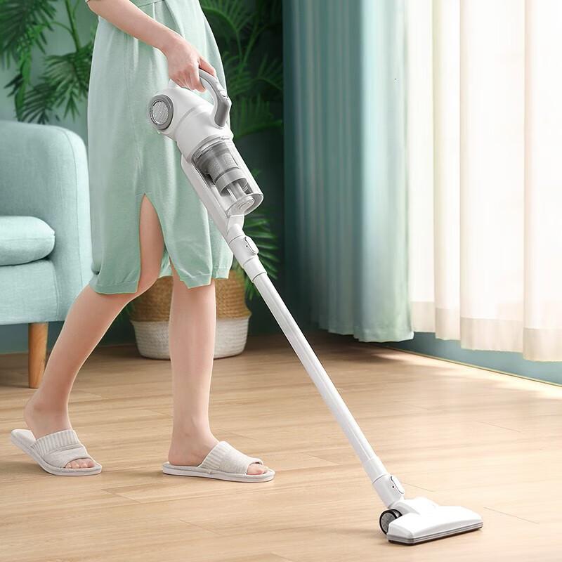 美的(Midea)吸尘器手持推杆两用多刷头强力低噪大吸力4重过滤5米有线易清洁尘杯吸尘器 SN7吸尘器