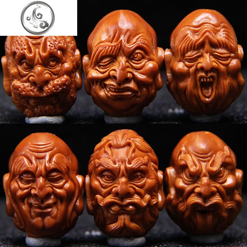 十八罗汉橄榄核手串男士文玩橄榄胡精品双面18罗汉名家橄榄核 JiMi手链图片