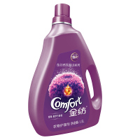 金纺衣物柔顺剂 香氛精油系列 鸢尾紫罗兰香氛 衣物护理剂1.5L [联合利华]