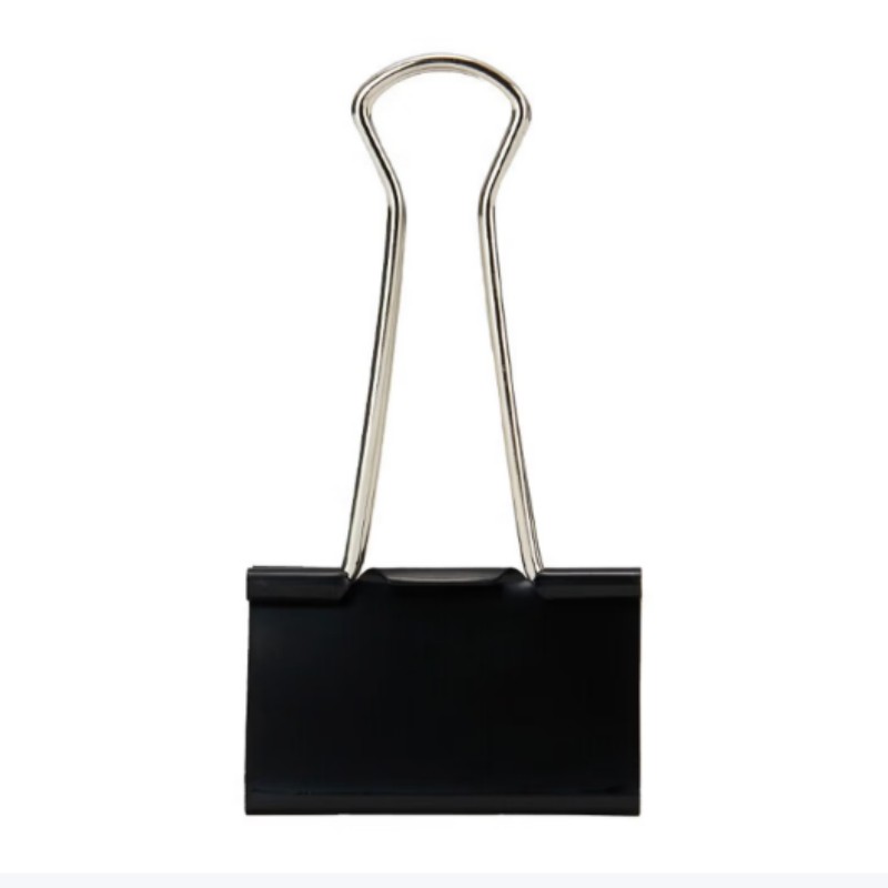 晨光(M&G) ABS92736 长尾夹 Eplus19mm(筒装)黑色 5# 5盒装高清大图