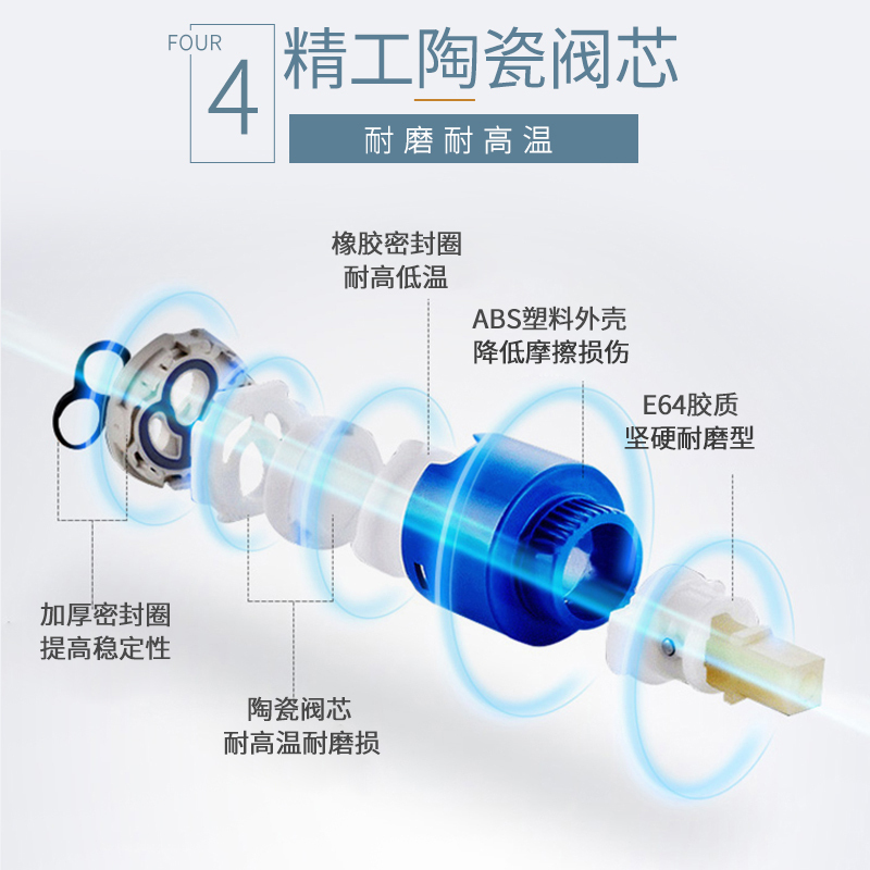 法恩莎(FAENZA)厨房水龙头洗菜盆冷热水龙头304不锈钢拉丝可旋转龙头套装