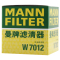 曼牌(MANNFILTER)机油滤清器W7012新英朗凯越科鲁兹赛欧乐驰乐骋五菱之光荣光鸿途宝骏310