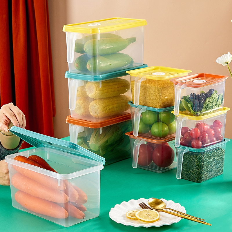 法耐fanai冰箱收纳盒食品级密封塑料保鲜盒厨房家用食物蔬菜防串味储