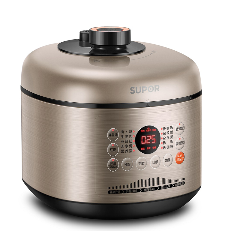 苏泊尔(SUPOR) SY-50FC02 5升 新一代美味智能电压力锅高清大图