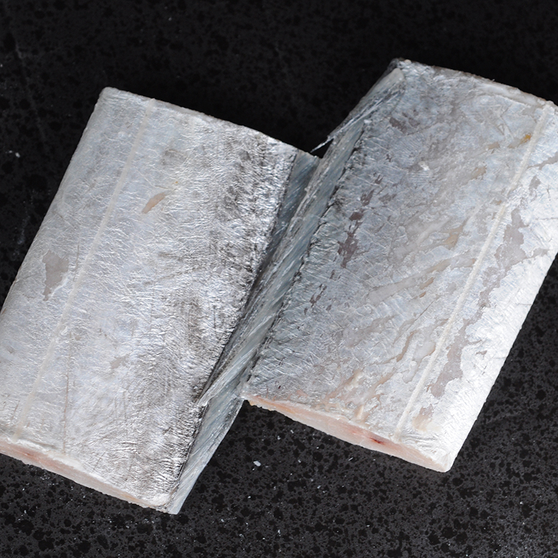 纯色本味 冷冻舟山精品带鱼段 刀鱼 纯中段无内脏 500g/袋 烧烤 生鲜 海鲜水产