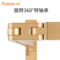 卡贝阳台折叠晾衣架室内壁挂式隐形窗外家用晒衣架推拉可伸缩晾衣杆