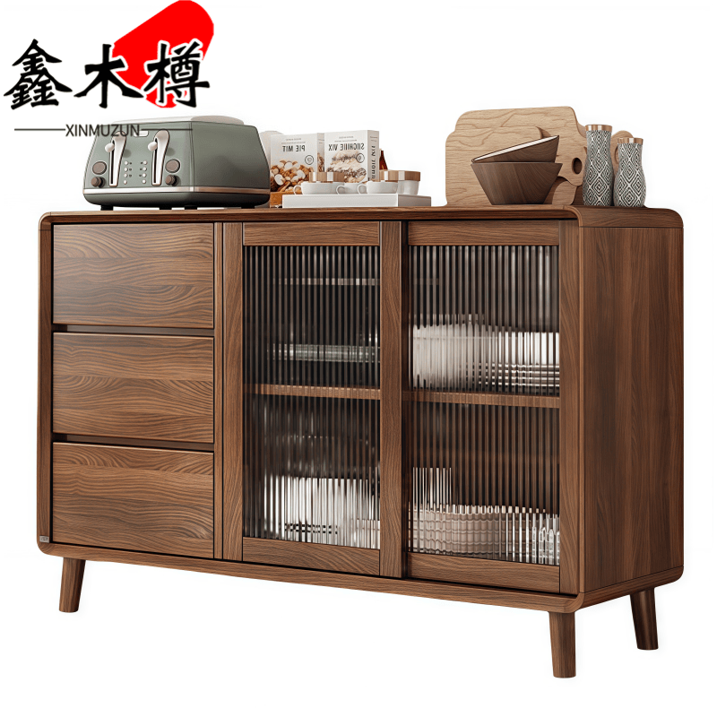 鑫木樽餐边柜160*40*92cm个高清大图