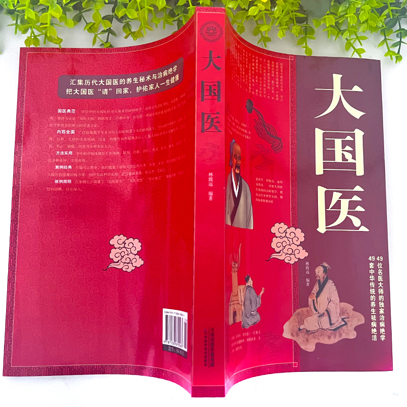 [正版]大厚本插图版 大国医大全集 古代大国医与当代大国医 国医健康医学 中医保养保健 白话文内科学中医基础理论偏方验
