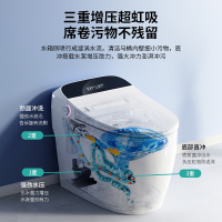 希箭/HOROW 智能马桶S23一体式坐便器无水箱座圈加热全自动冲洗烘干坐便器[7天内发货]