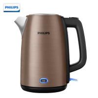 飞利浦(Philips)HD9355/88电热水壶食品级不锈钢1.7L大容量水壶防干烧保温水壶 单台装