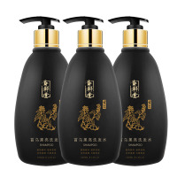 何首乌黑亮洗发水400ml 中老年少年男士女士白发洗发乳草本植物