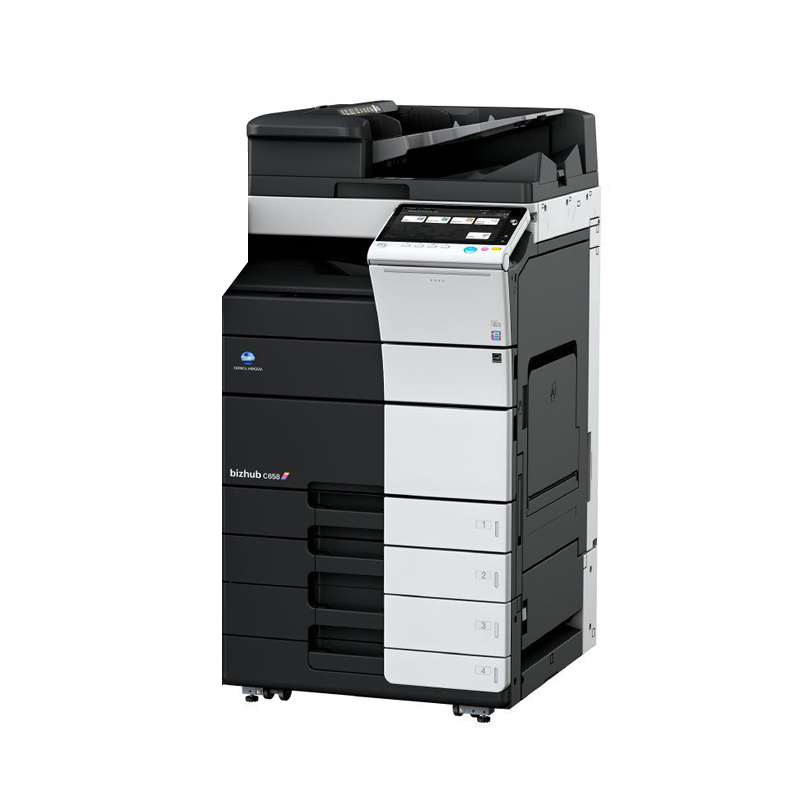 柯尼卡美能达(KONICA MINOLTA)bizhub C658 A3彩色复合机 65页/分 打印复印扫描(含双面同步扫描自动输稿器+双面单元+双纸盒)
