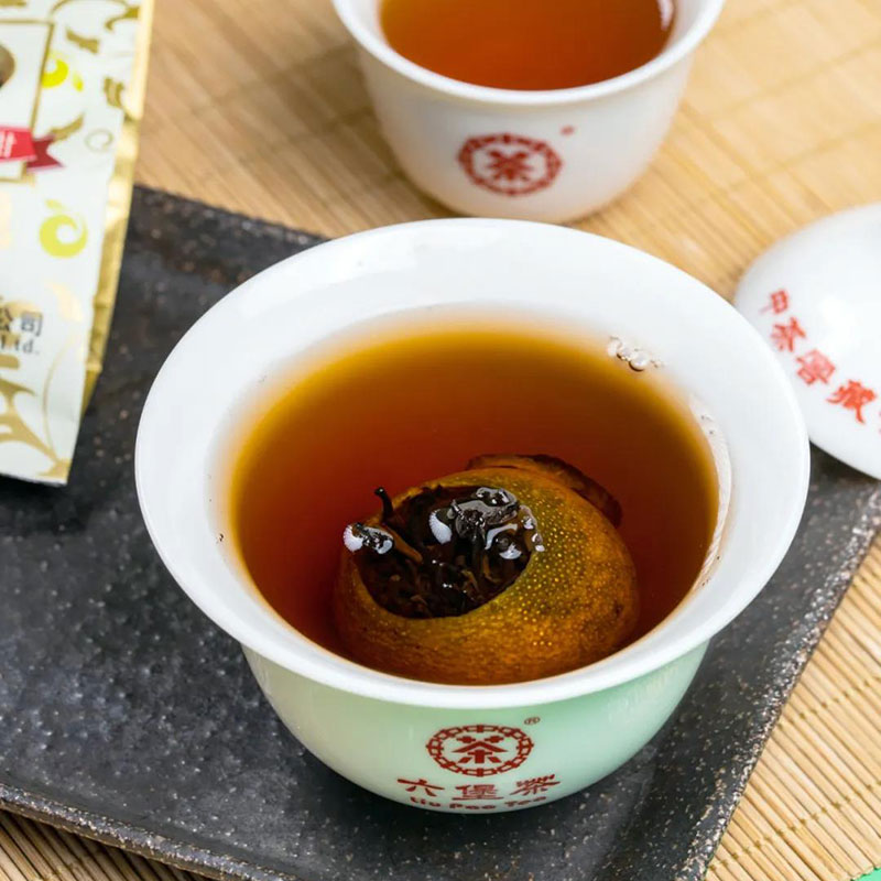 中茶 经典系列六堡小青柑 150g高清大图