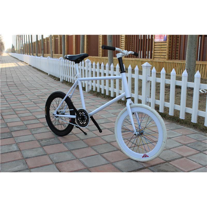 小死飞20寸小刀倒刹死飞自行车男女款迷你时尚小轮单车