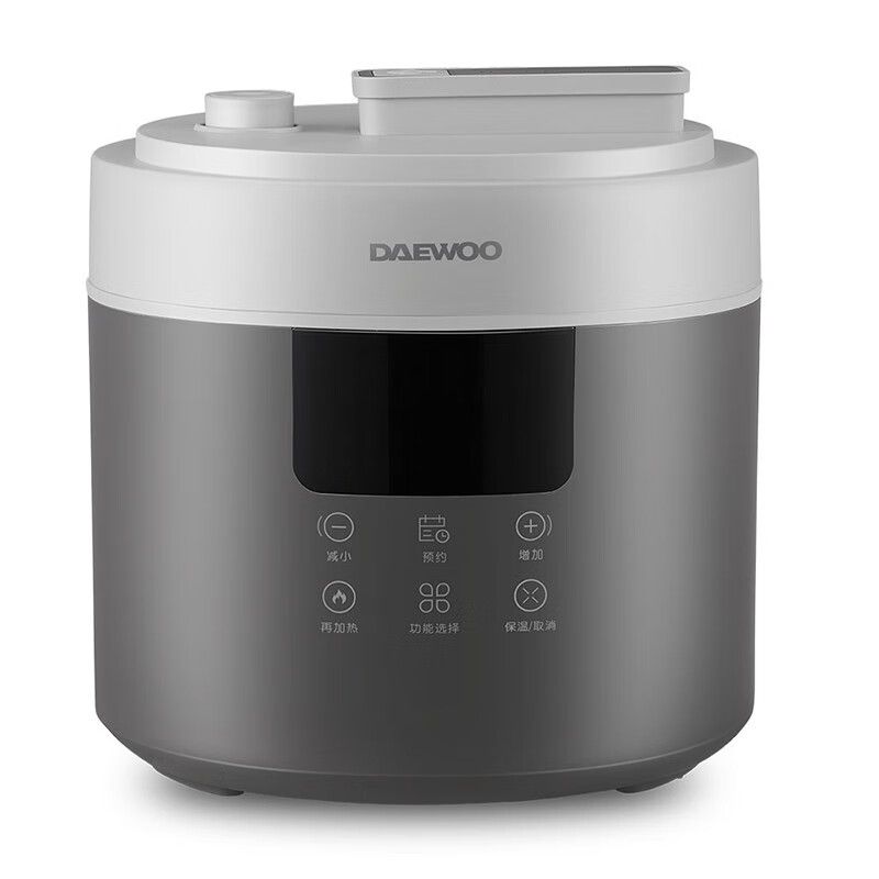 大宇(DAEWOO) 电压力锅家用智能多功能4L高压电饭锅DYYL-4027 深空灰