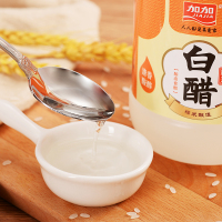 加加 糯米白醋 800ml 食醋 糯米酿造好醋 酸度适中口感绵柔 泡果醋