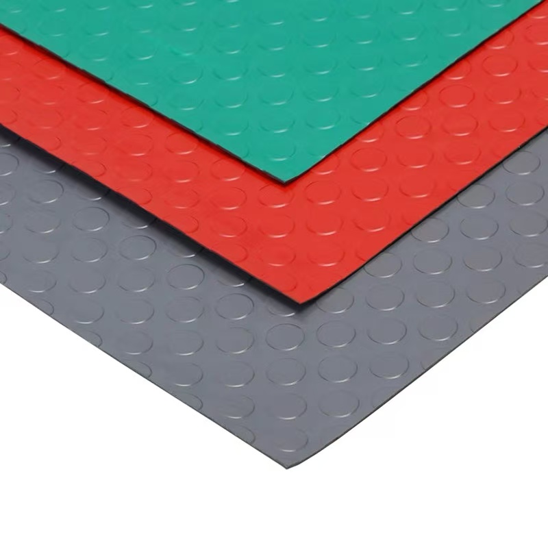 中锦科技 PVC防滑地垫 1.3mm ×2m ×15m 铜钱纹 (颜色备注)卷高清大图
