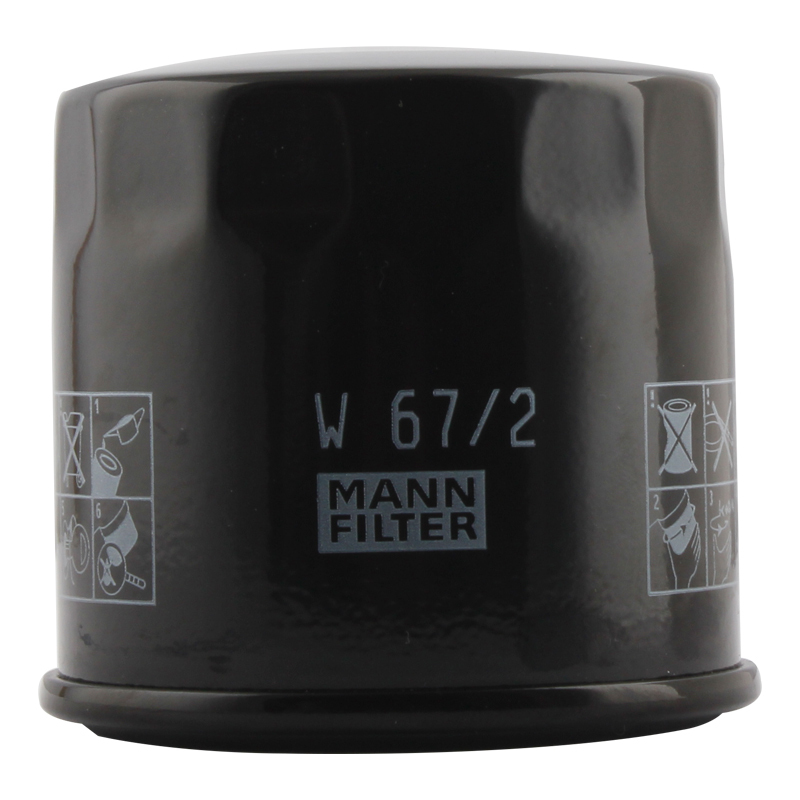 曼牌(MANNFILTER)机油滤清器/机滤W67/2比亚迪F0QQ3QQ6长安之星五菱之光夏利N3北斗星奔奔悦翔