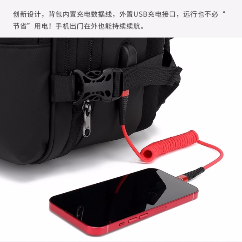 森枭SENXIAOSABER双肩包SX-9753高清大图