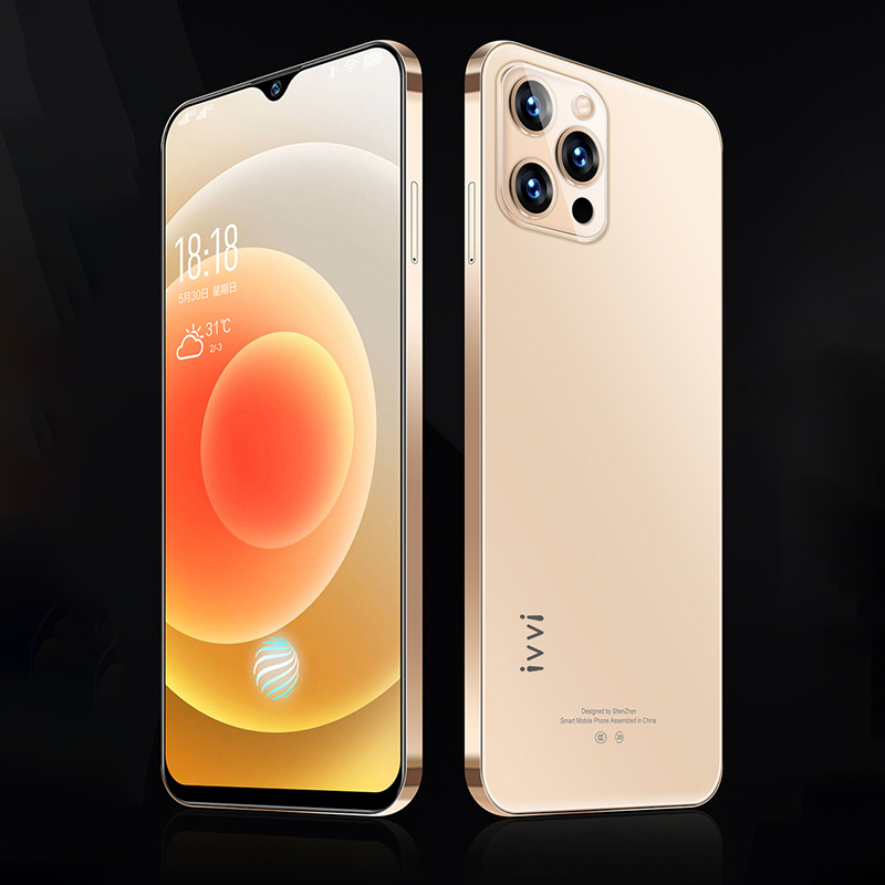 ivvi A12全面屏8GB+128GB 天空蓝大屏安卓智能千百元便宜全网通4g游戏手机备用学生价适用oppo小米vivo华为5g耳机