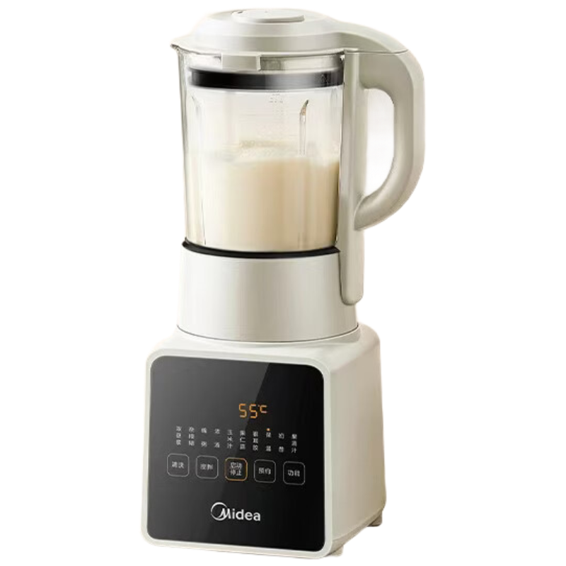 美的破壁机强劲搅打大容量触控自清洗多功能免煮豆浆机破壁机 MJ-PB8G2-071