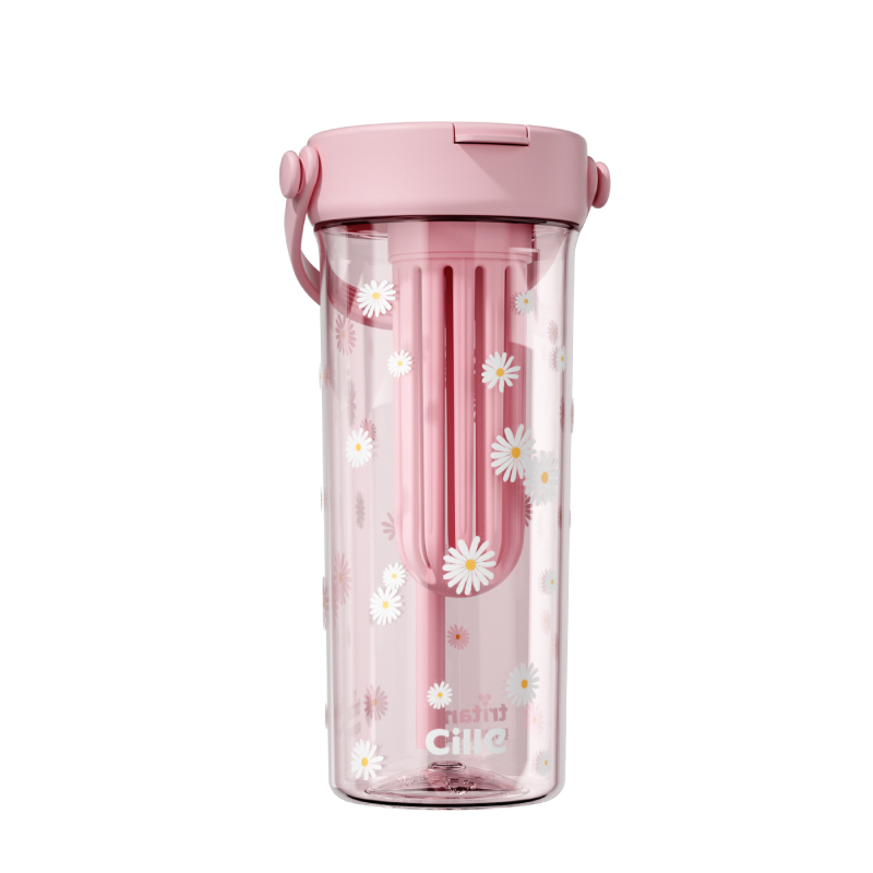 Cille户外便携保温水杯大容量真空双层不漏水防摔设计长效保温保冷