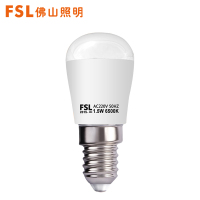 FSL佛山照明 LED冰箱灯泡1-45WE14小螺口油烟机缝纫机小壁灯台灯LED光源冷光(5000K以上)