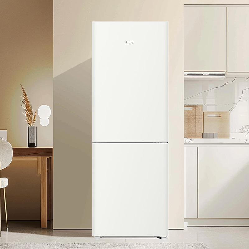 海尔(Haier)170升两门冰箱 风冷无霜 DEO净味 灵巧占地小 租房小冰箱 BCD-170WGHC2E9GL