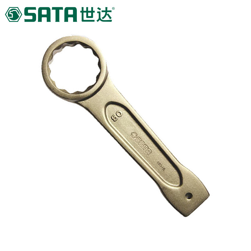世达（SATA）敲击梅花扳手 单头梅花扳手 100mm 48527 1个