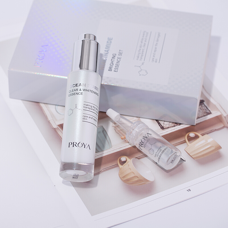 珀莱雅(PROYA)烟酰胺精华液发光瓶(30ml+1.35g) 补水保湿收缩毛孔温和修护高清大图