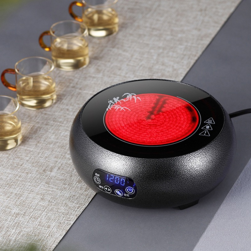 m-s4黑色炉视频介绍_电陶炉时光旧巷煮茶器小型小电磁炉全自动家用