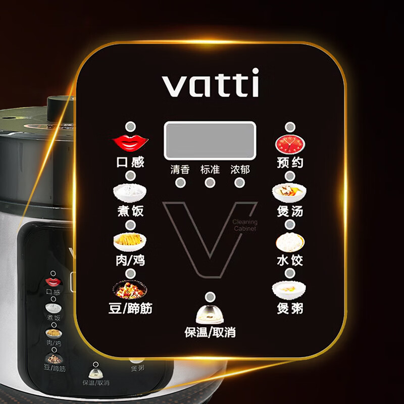 华帝(vatti) 电压力锅 5L VYLG009C BDZSSC高清大图