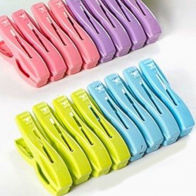 衣服夹子防风多功能家用晾衣夹塑料晒衣夹子夹衣服的小夹子袜子夹10个