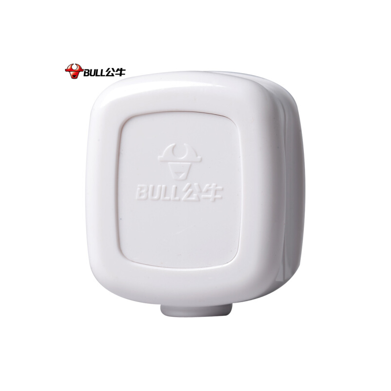 BULL公牛 电工附件 单相三级可拆三脚插头 10A 250V GNT-10 10个装