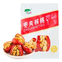 枣树园258克枣夹核桃 果实类干货 独立袋装 枣制品核桃枣子枣类 果干坚果 休闲食品 特产新疆大枣 抱抱果 蜜饯零食