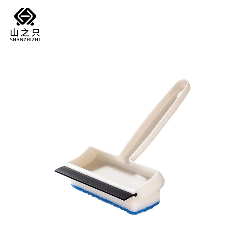 山之只 刮水双面玻璃刷 蓝白 把高清大图