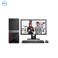 戴尔(DELL)成就V3670-19N8R 商用台式电脑 21.5寸(i7-8700 8G 1T GTX4G独)