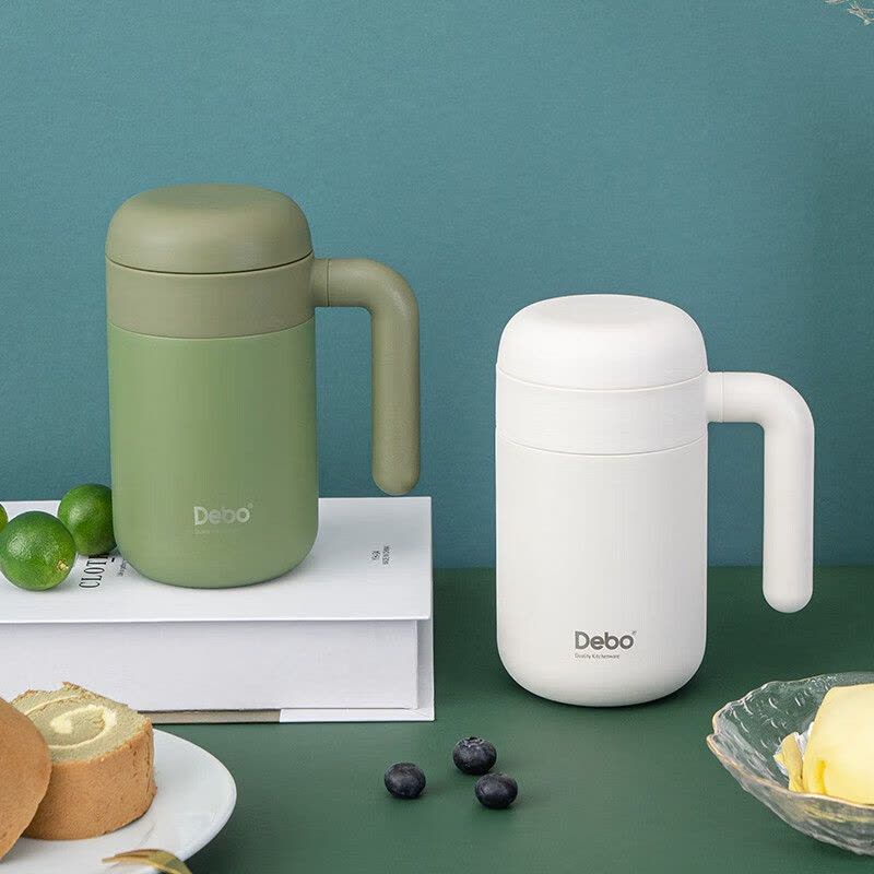 德铂(Debo)玛利亚316不锈钢保温壶保温杯灵巧家用办公杯壶套装两件套DEP-814图片