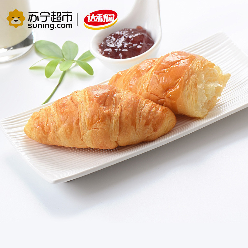 达利园 糕点 面包 零食 牛角包600g(品质早餐)高清大图