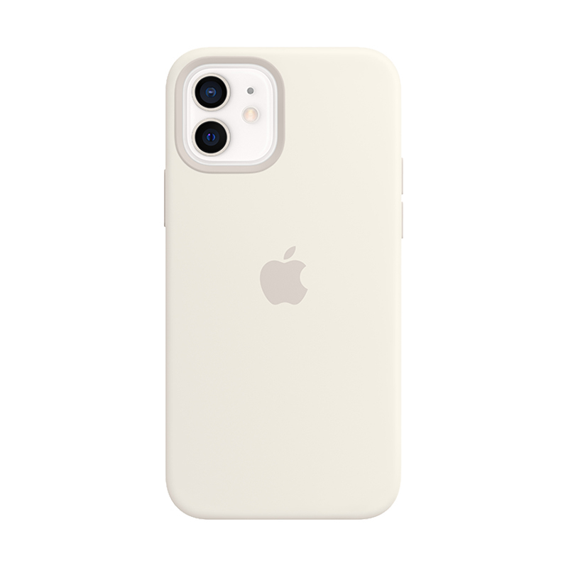 Apple 原装 iPhone 12 mini MagSafe硅胶外壳 白色 12 mini专用手机壳