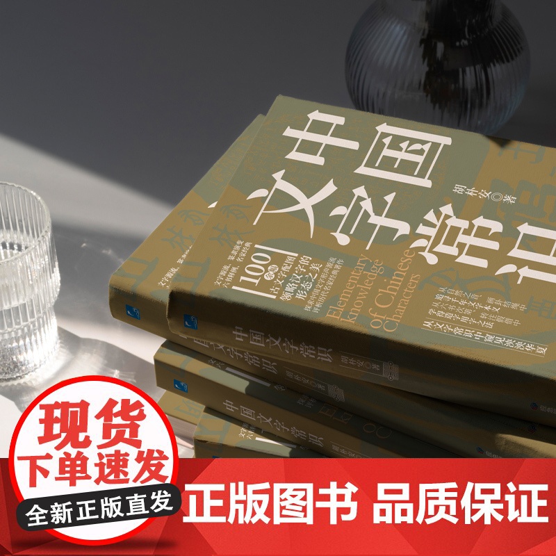 「汉字密码」中国文字常识解密 200幅精美配图 100余幅古文字示例 甲骨文到简化的演变史 正版书籍高清大图
