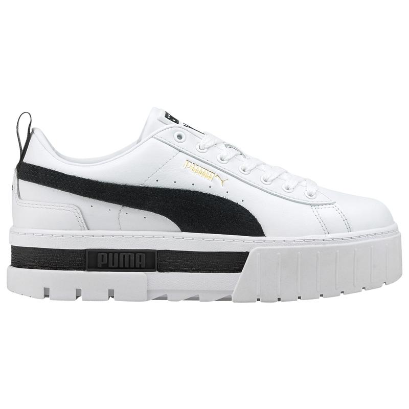 彪马(Puma)PUMA女鞋休闲板鞋街头风尚厚底皮革拼接运动鞋