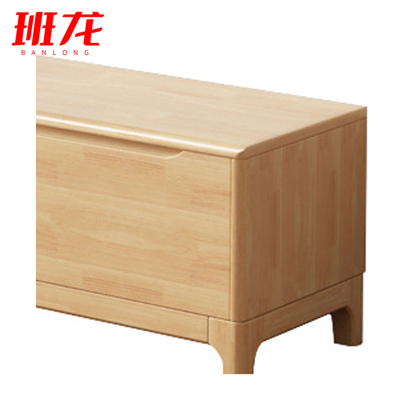 班龙落地柜1.8米原木色台高清大图