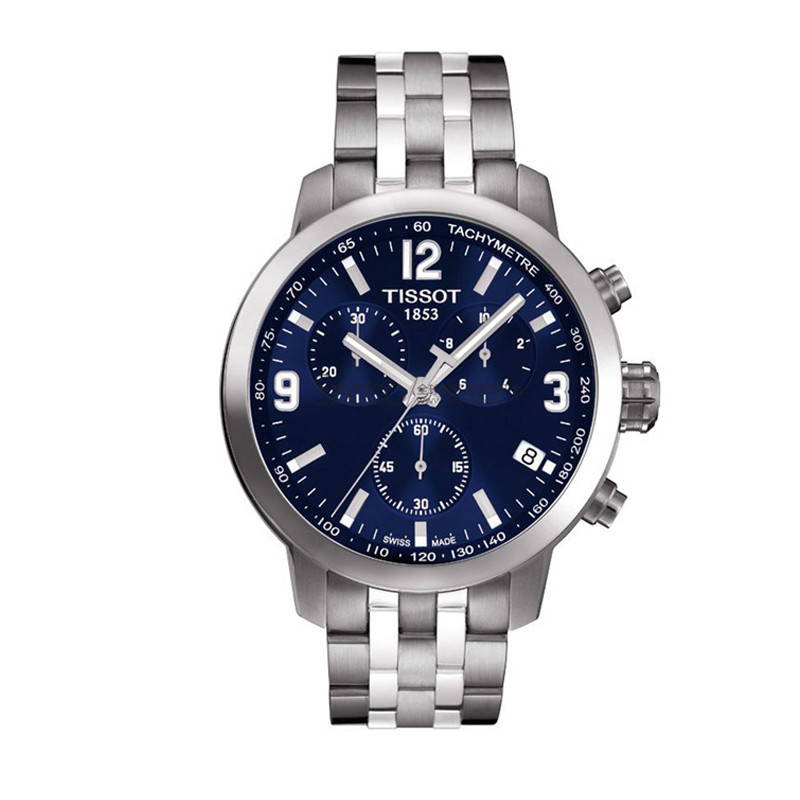 瑞士品牌 TISSOT(天梭)骏驰200系列 石英表 男士 手表运动 皮革男表腕表 T055.417.11.017.00